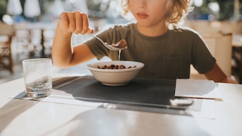 Las opciones de desayuno frecuentemente