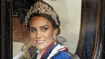 Kate Middleton reapareció en público