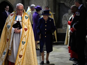 La reina Isabel de Inglaterra