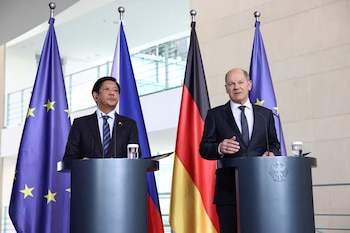 El canciller alemán Olaf Scholz