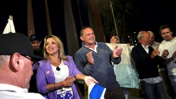 El candidato a presidente del