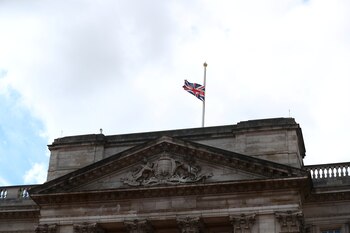 La bandera Union Jack a