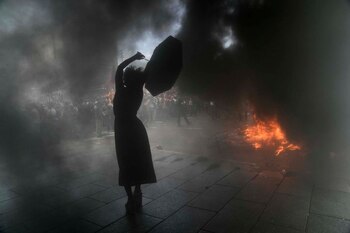 Manifestantes se oponen al acuerdo