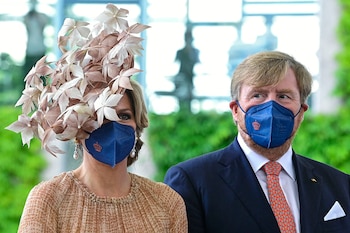 El tocado de Máxima es