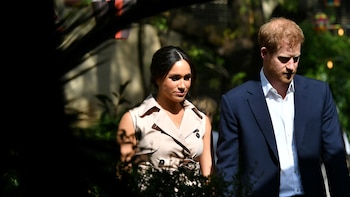 El principe Harry y Meghan