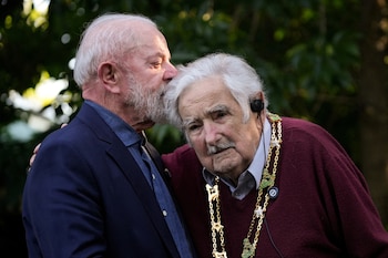 Mujica recibe al presidente de