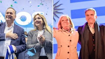 La fórmula del Partido Nacional,